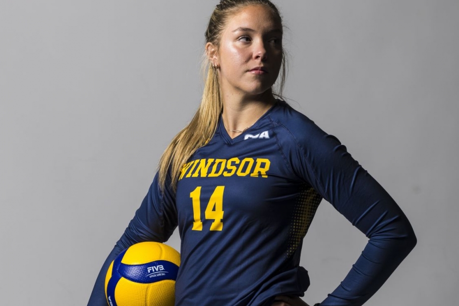 Abby Scott, Lancer athlete and Outstanding Scholars student at the University of Windsor