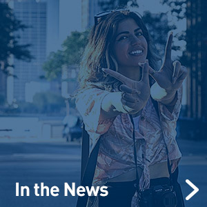 Female student with a 