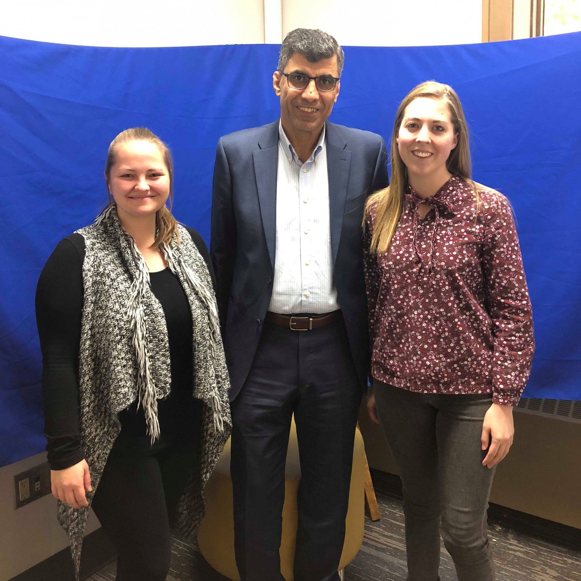 Dr. El-Masri, Heather and Jennifer