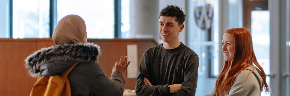 Students Discuss Research