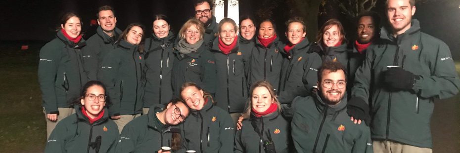 Emilie Weidl at Vimy Ridge