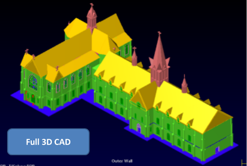 Assumption University CAD model