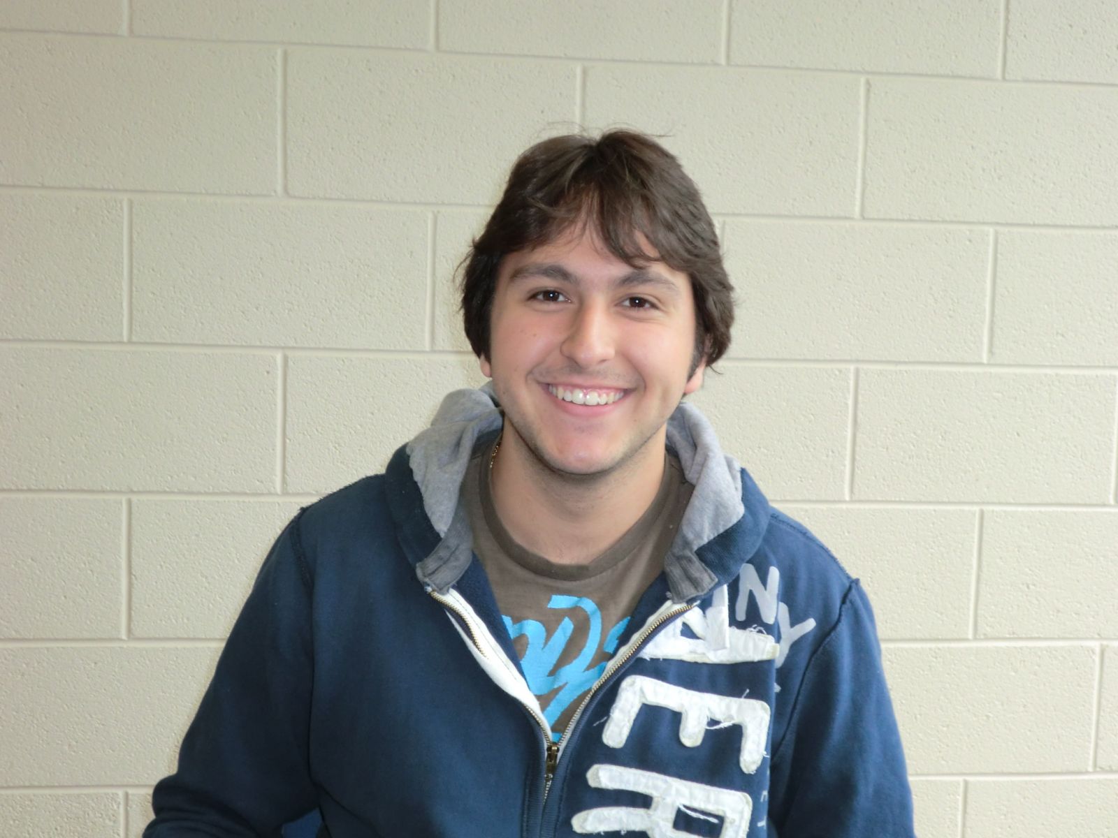 Student Anthony Piazza