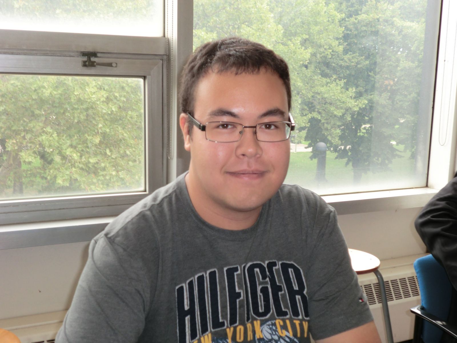 Student Cyrus Cerkauskas