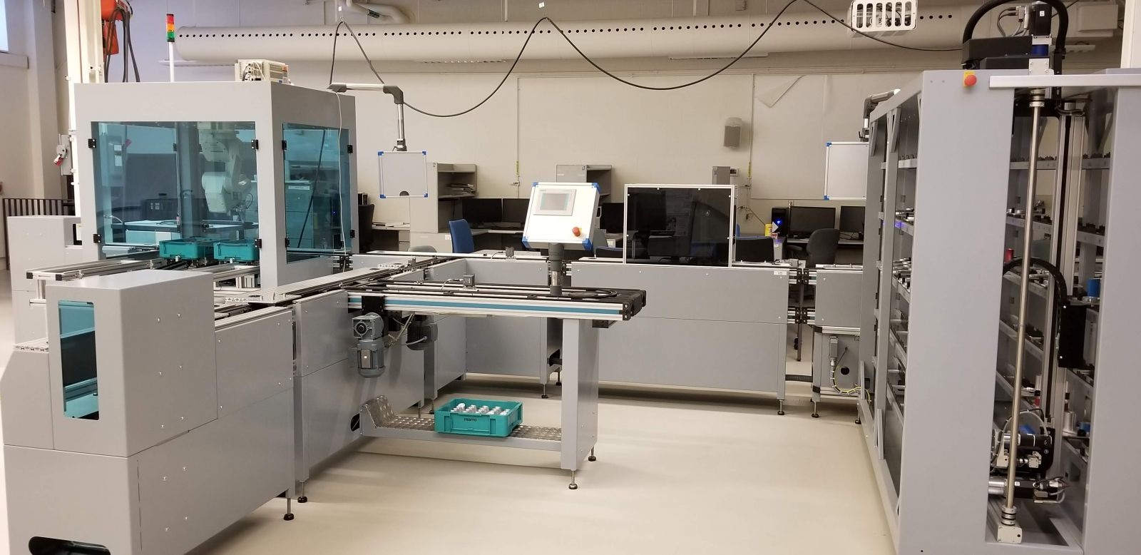 Transformable iFactory Reconfigurable Assembly System - Manual and Robotic Assembly modules