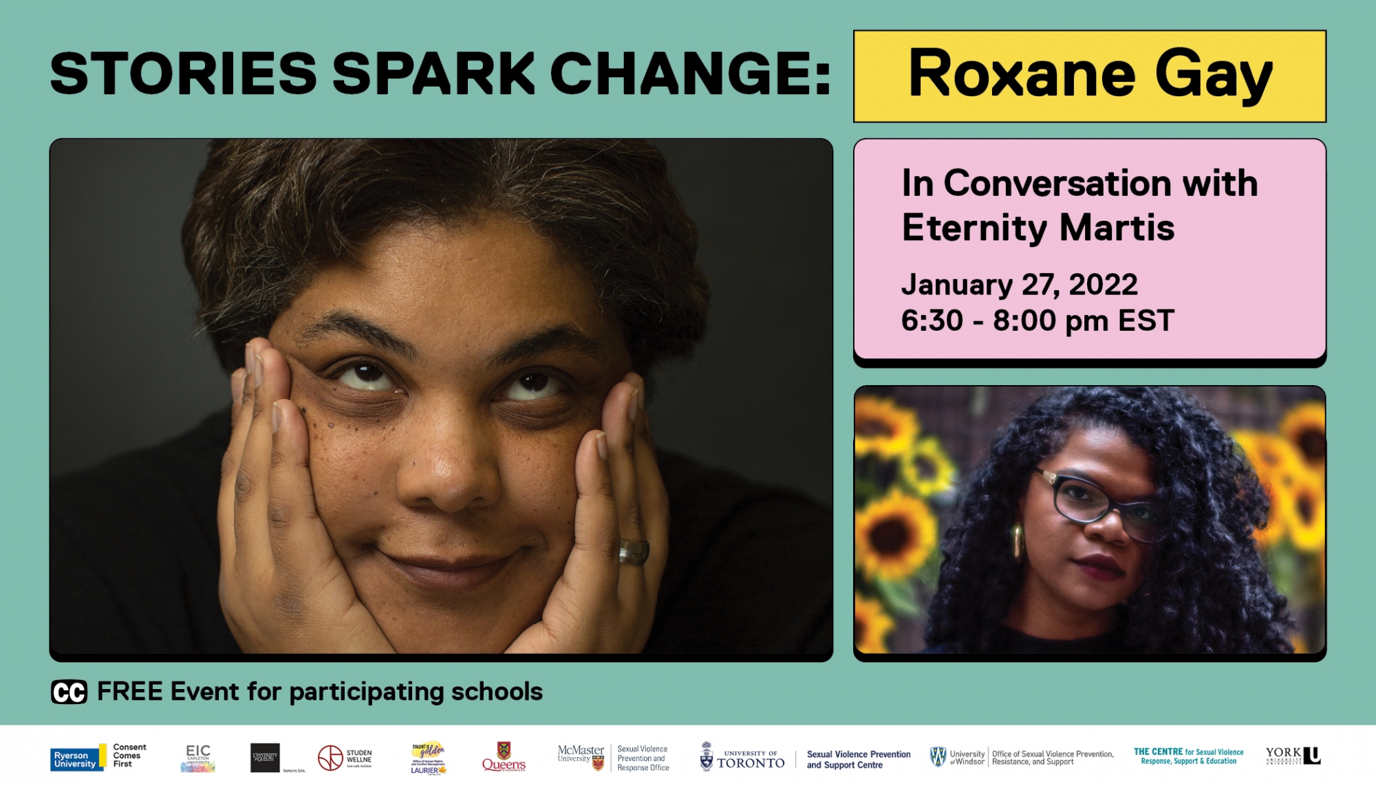 Stories Spark Change with Roxane Gay and Eternity Martis