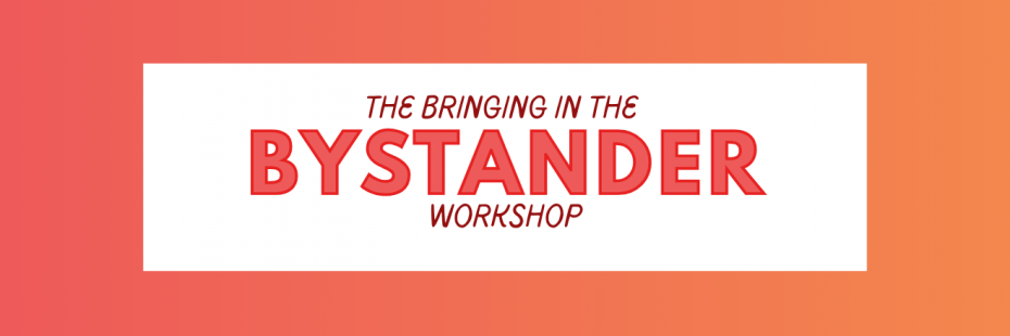 Bystander Initiative Workshops banner