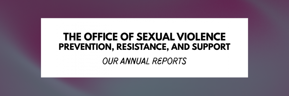 Our Annual Reports banner