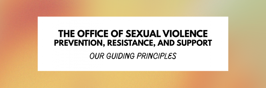 Our Guiding Principles banner