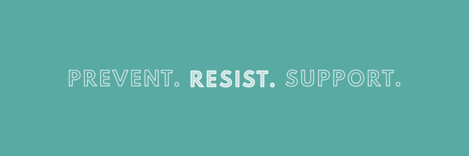 Resist banner