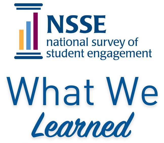 NSSE Logo with text "What We Learned in 2017"