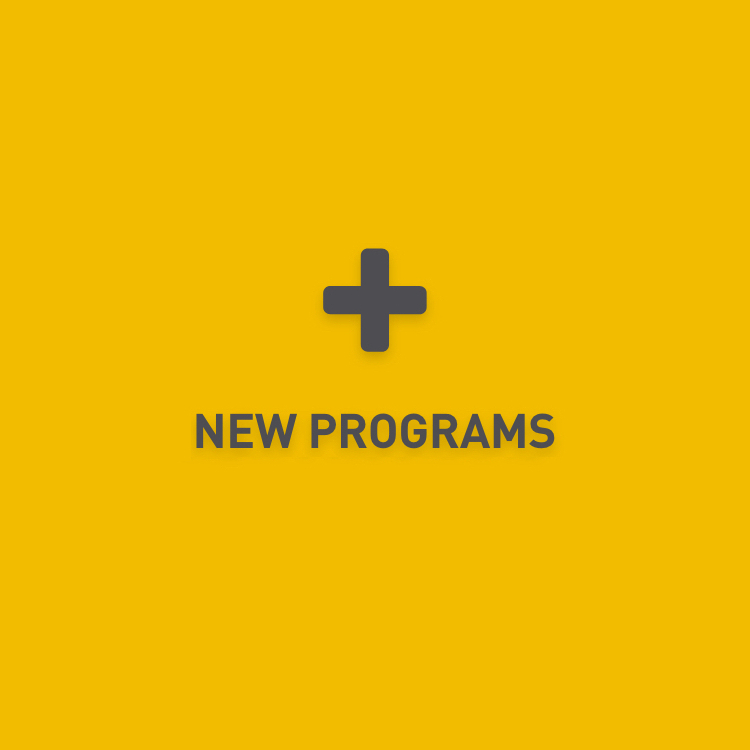 New Programs