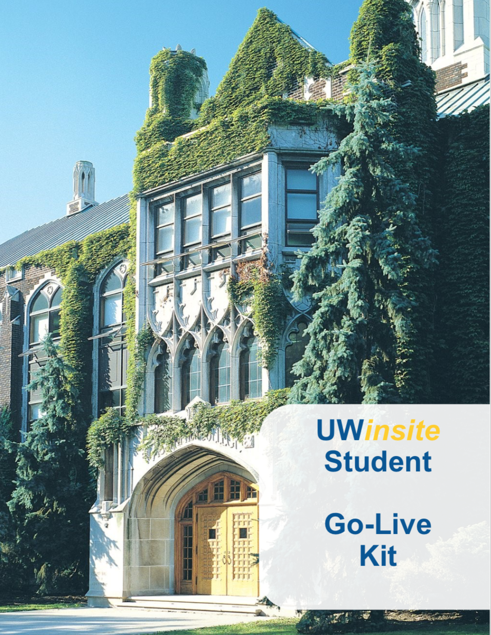 UWinsite Student - Basics