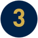 Number 3 in circle