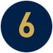 Number 6 in circle