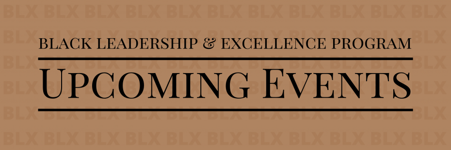 BLX upcoming events
