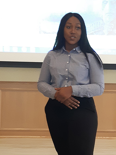 Natalie Opare is a 2018 WURA Scholarship recipient. 