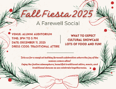 MMB Fall Fiesta 2025 Flyer