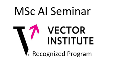 Vector Institute in Artificial Intelligence approved artificial intelligence topic logo