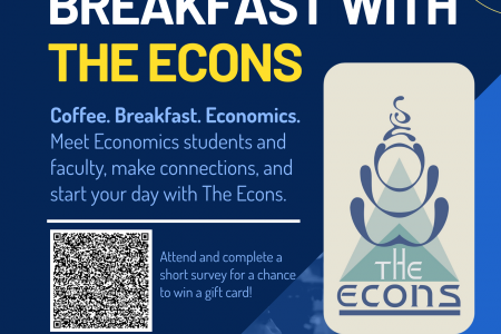 Breakfast with The ECONS - Wednesday, March 25th at 9am