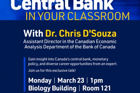 Central Bank Guest Speaker - March 23rd