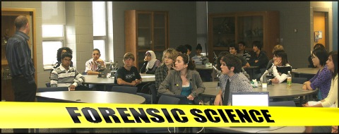 Forensic Science classroom