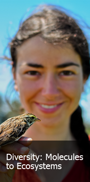 Student with a bird