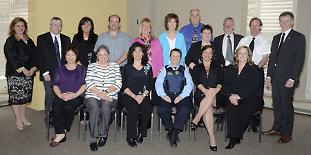 Group photo from Friday luncheon