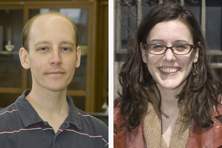 Paul Moffat and Melanie Santarossa