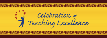 Celebration of Teaching Excellence banner