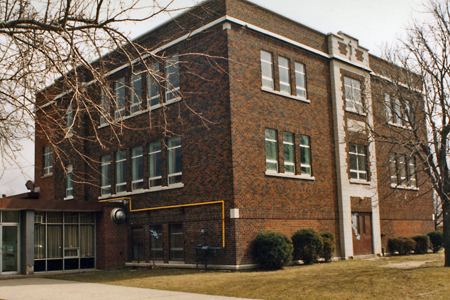 former school building