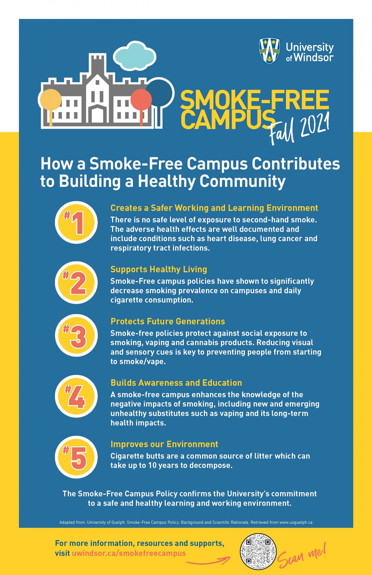 How A Smoke-Free Campus Contributes to Building a Healthy Community