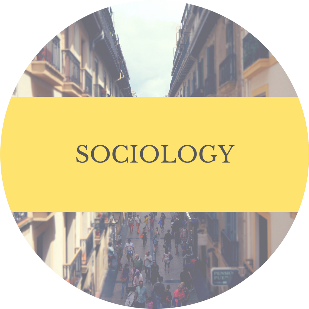 Undergrad Sociology Graphic Button
