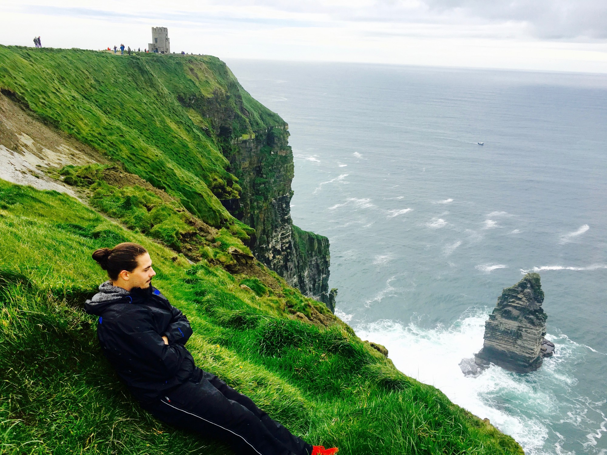 Stephan at the Cliffs of Moher