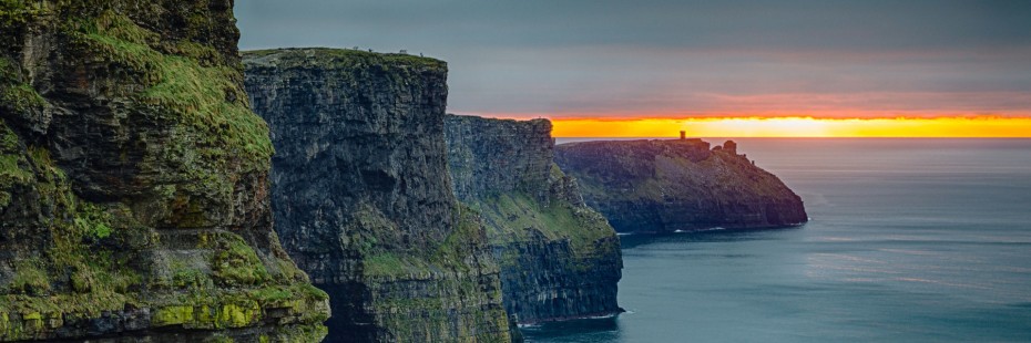 Photo of Irish cliffs