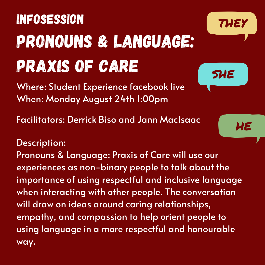 Pronouns & Language: Praxis of Care