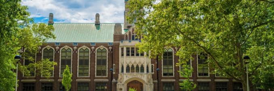 Wide view of Dillon Hall at UWindsor