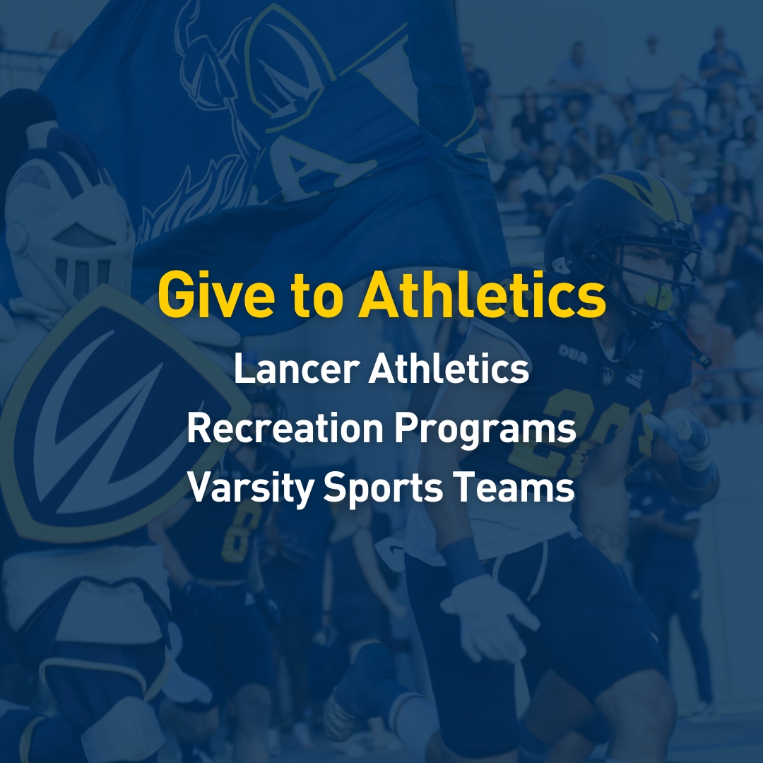 Give to Athletics Image with link to donate