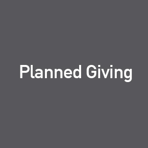 Planned Giving with link to more information.