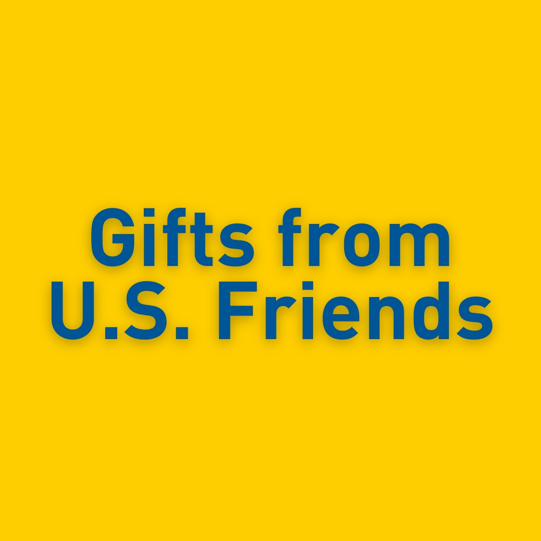 Gifts from U.S. Friends with link to more information