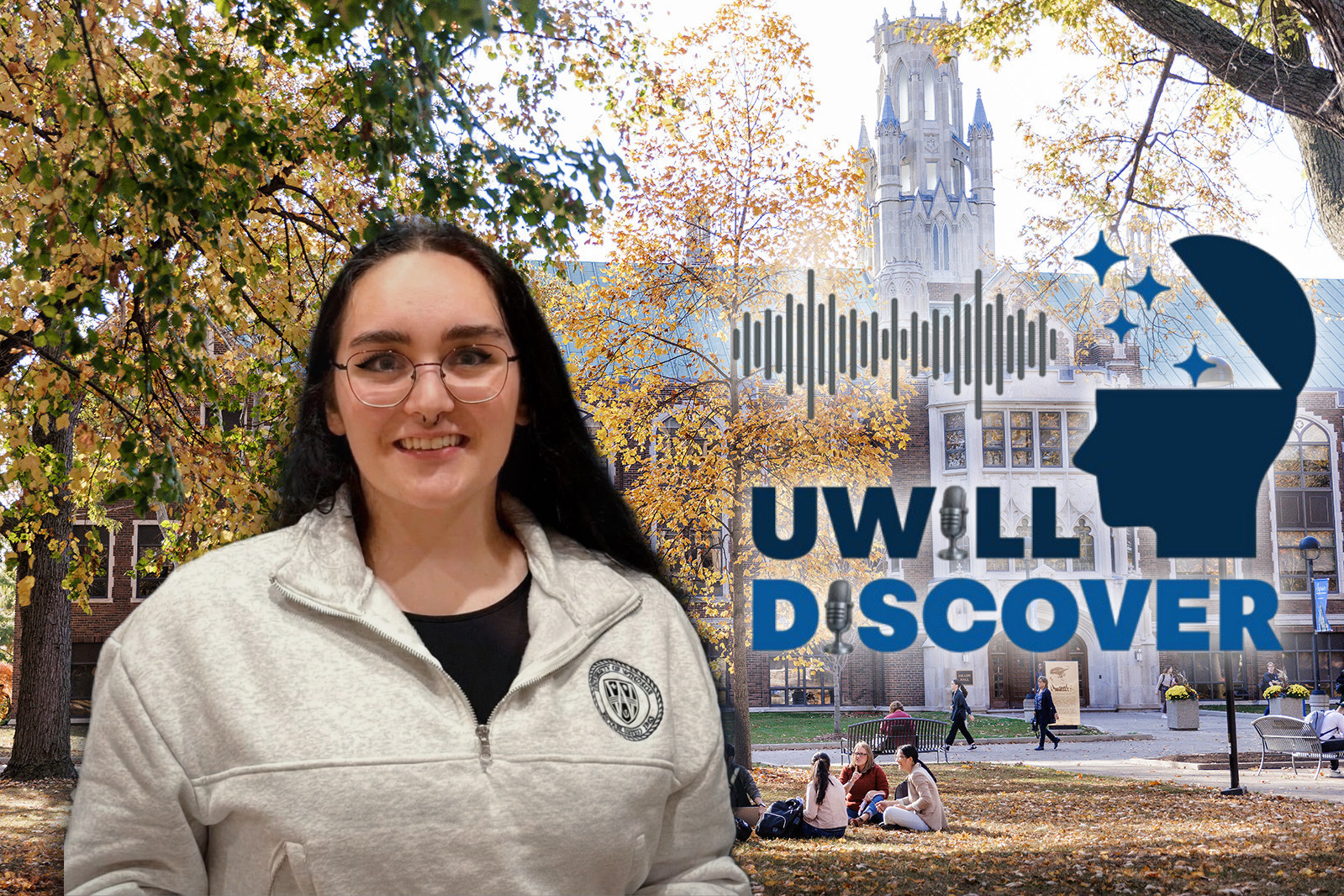Marissa Mowers, host of the UWill Discover Podcast