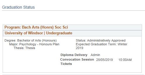 ask.UWindsor - How do I monitor my graduation eligibility status?