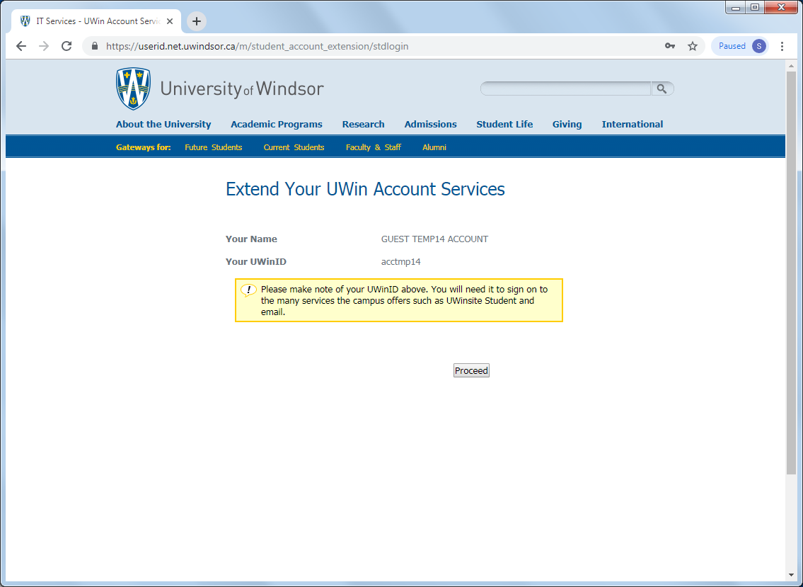 Your UWindsor Email Account  Information Technology Services