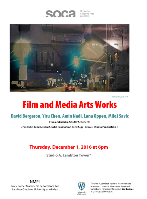 Film and Media Arts Works poster