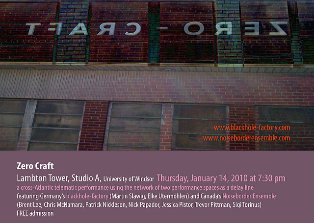 poster by Sigi Torinus for zero craft the infuse11 event