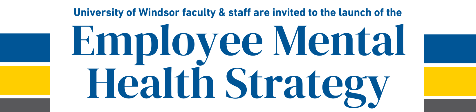 Banner Employee Mental Health Strategy Invitation to Launch event